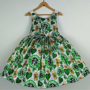 OhShana! Starbucks Custom Boutique Disney Dress Size 4T